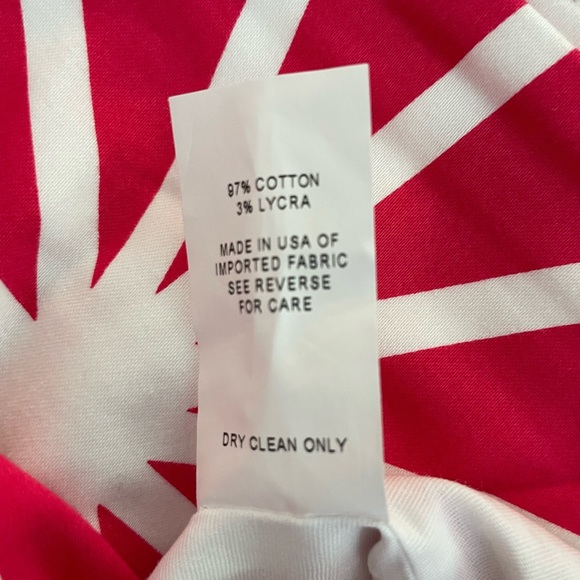 MELLY M pink geometric patterned pencil skirt size 10 - Picture 4 of 6